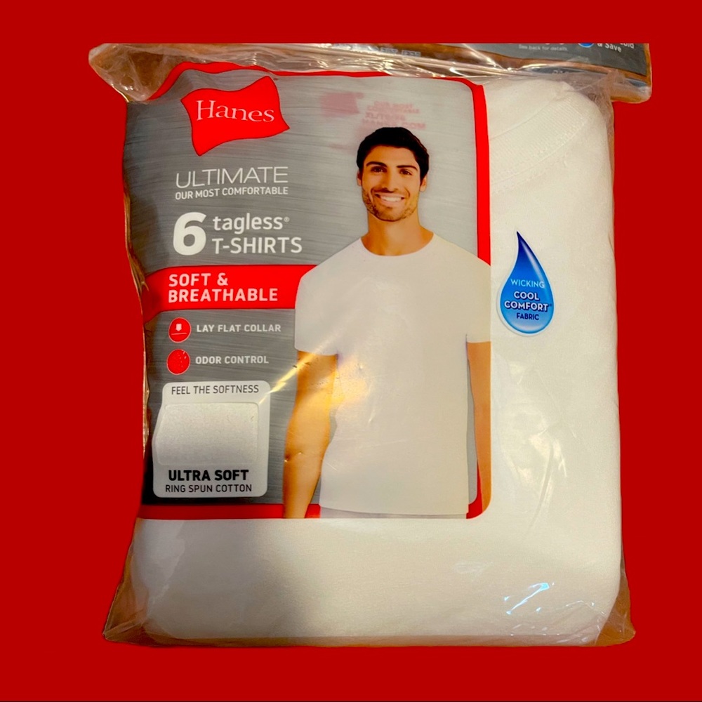 Brand new undershirts! Package has never been opened!